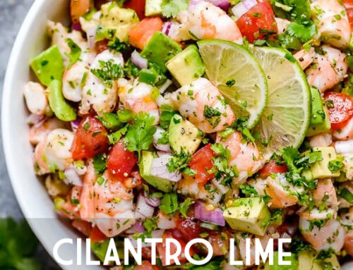 Cilantro Lime Shrimp Salad