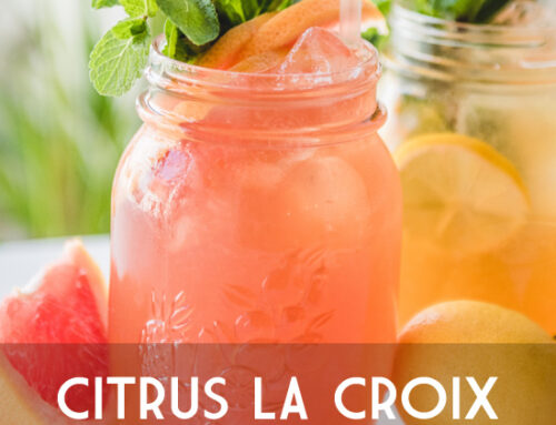 Citrus La Croix & Energy Fizz Mocktail