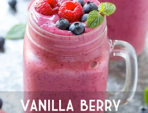 Vanilla Berry Protein Shake