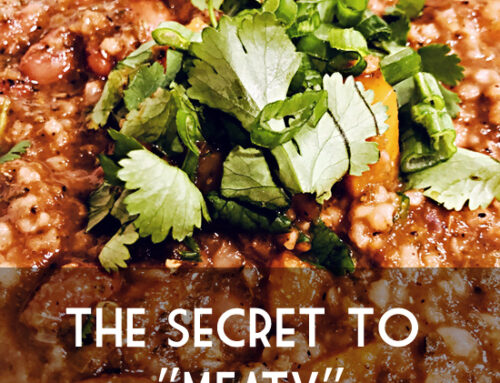 The Secret to “Meaty” Vegan Chili Beans